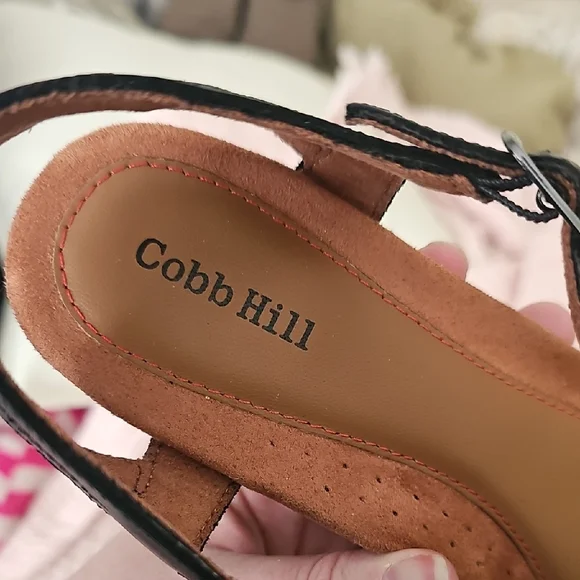 Cobb Hill Aubrey Black Sandals Size 11 - Picture 9 of 14